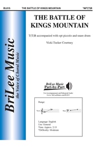 cover The Battle of Kings Mountain TTB choral sheet music cover
